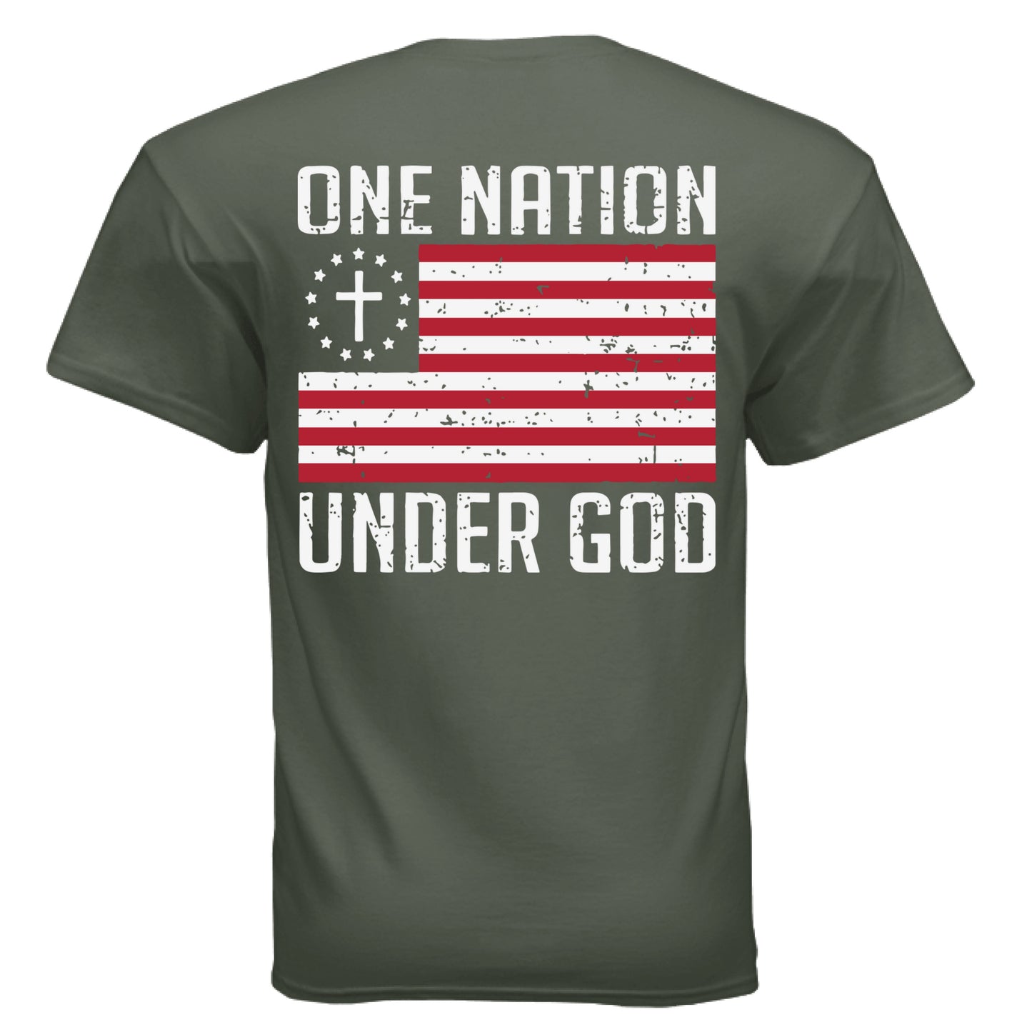 MILITARY GREEN - BACK