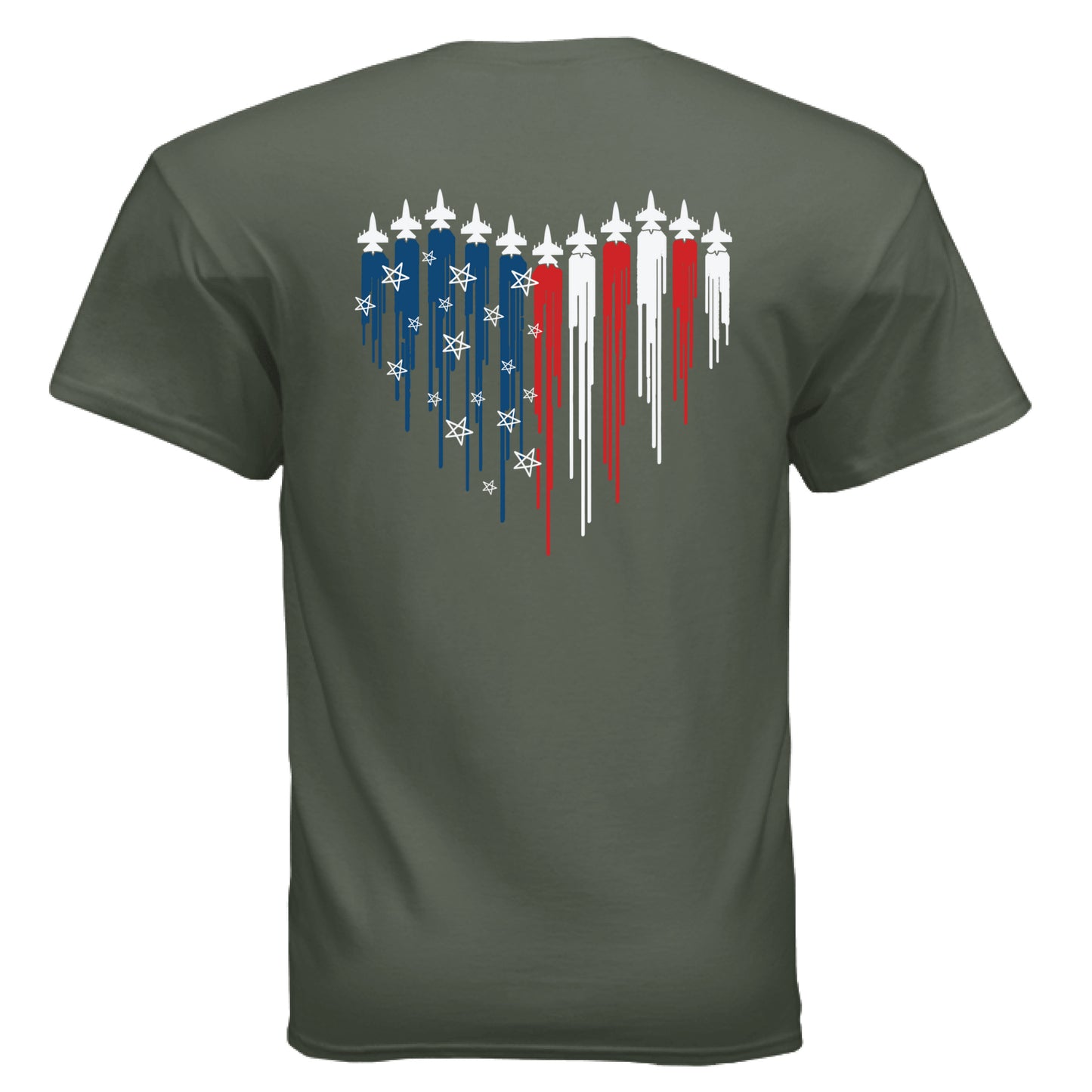MILITARY GREEN - BACK