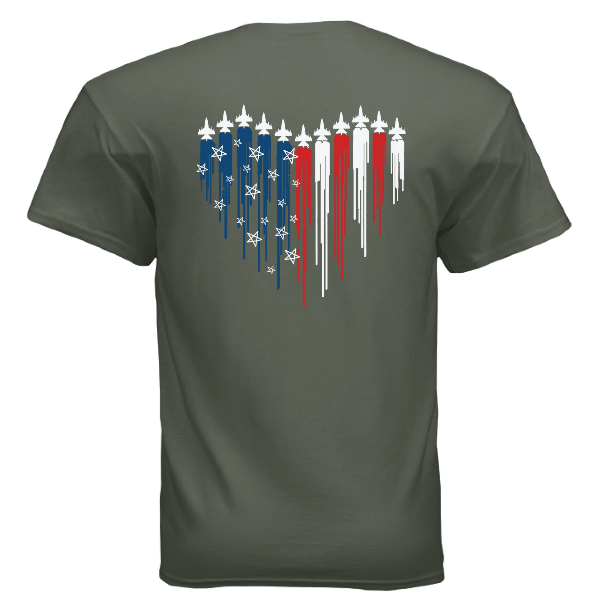 MILITARY GREEN - BACK