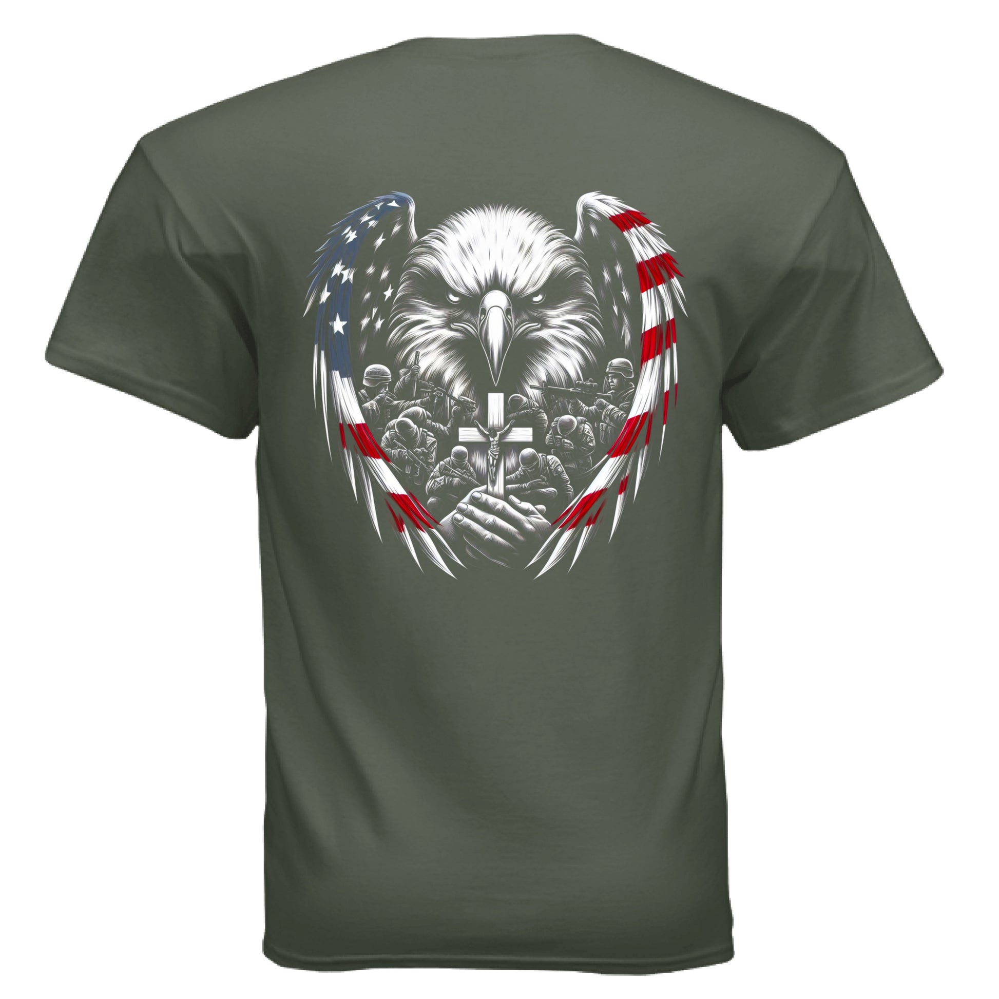 MILITARY GREEN - BACK